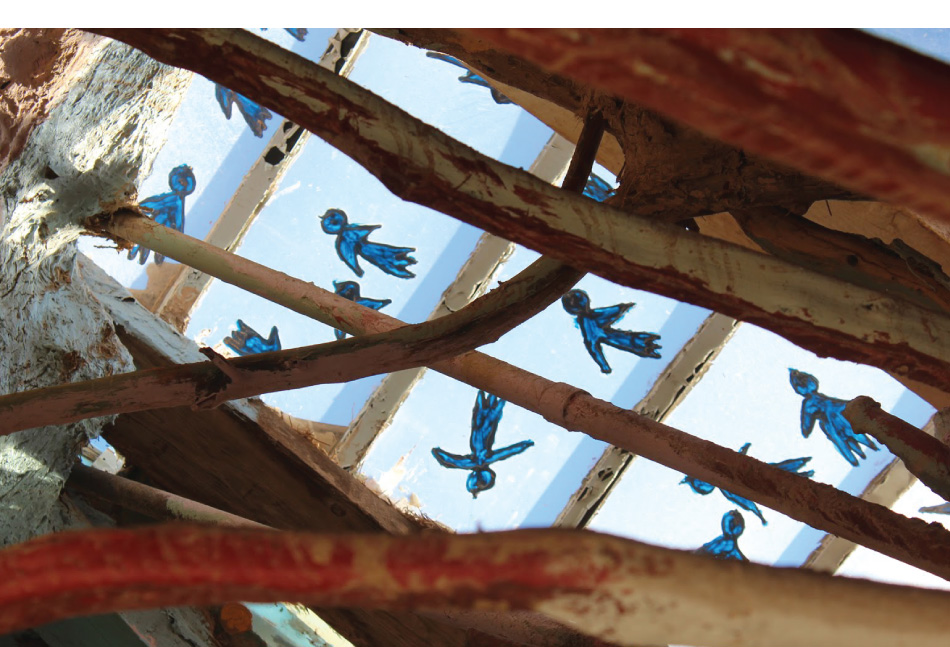 Salvation Mountain Angels by Tim Jepson